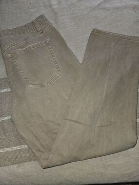 Wild Fable Tan High-Rise Straight Jeans